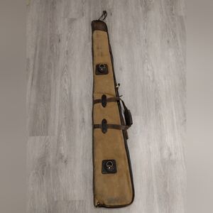 Filson Rugged Twill And Bridle Leather Gun Case